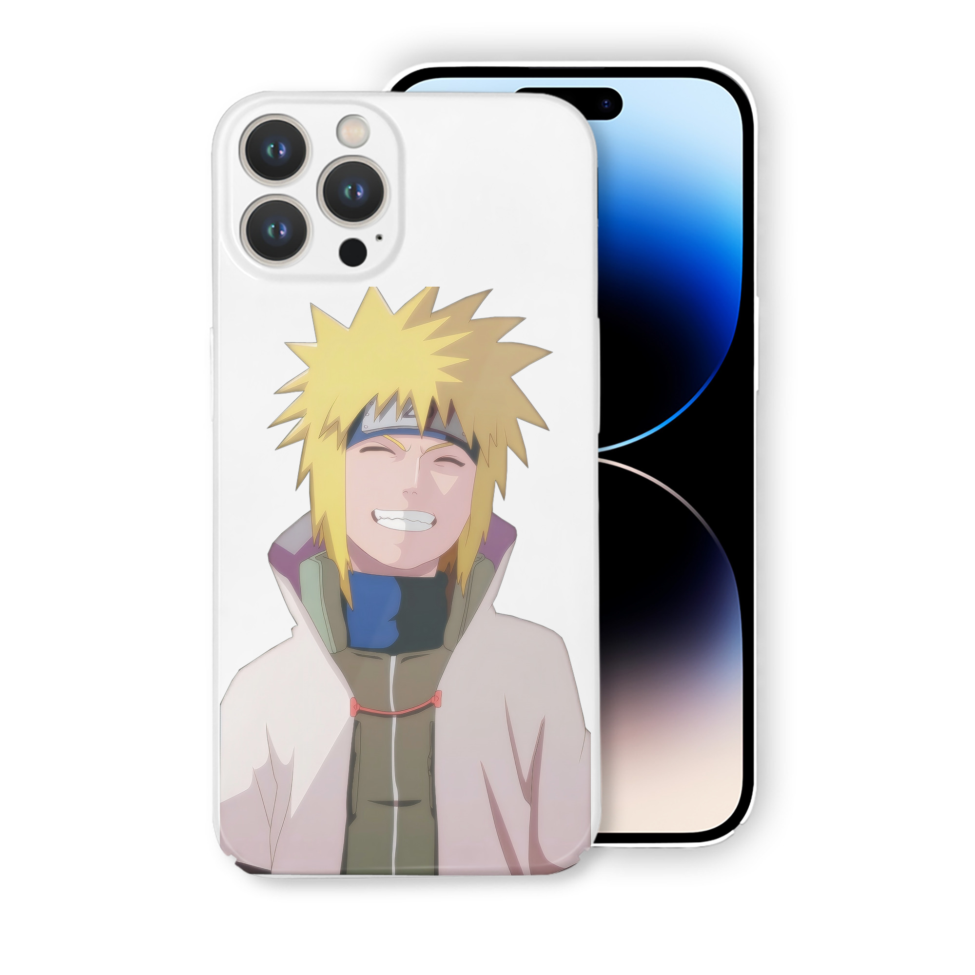 （画像用） NARUTO -ナルト- 波風 ミナト Namikaze Minato 【iPhone 14シリーズ対応】ハードケース